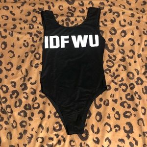 Boutique Black IDFWU One Piece Swimsuit/Bodysuit